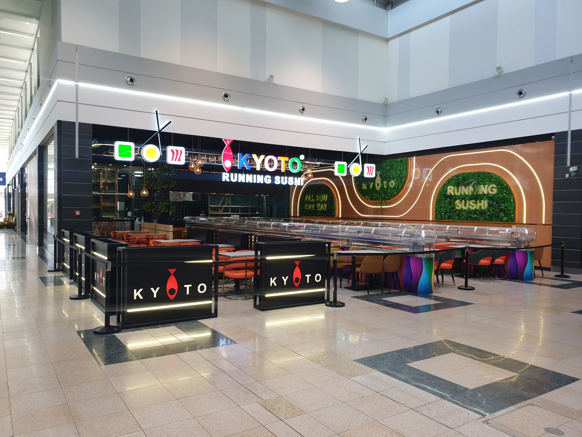 RUNNING SUSHI KYOTO Nákupní centrum Géčko Liberec